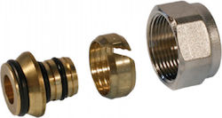 Bianchi Pipe Niple Fittings 16x2 Multilayered Pipe 24x19