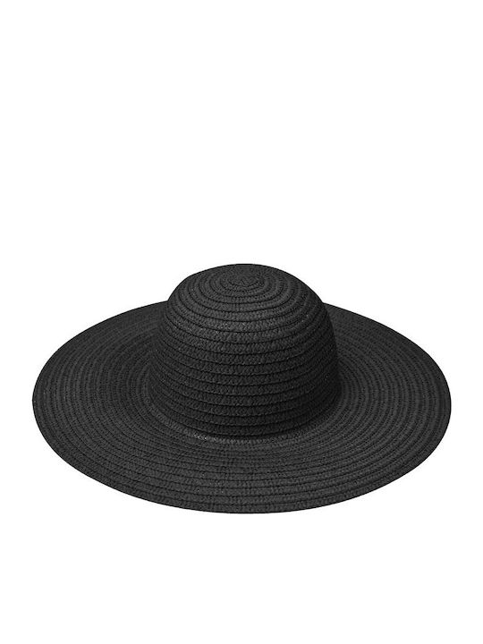 Stamion Women's Wicker Hat Black