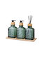 MRShome Dispenser Kitchen Glass Green 350ml