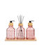 MRShome Spender Küche Glas Rosa 350ml