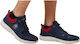 Blueport Grip Waterproof Blue Red Shoes