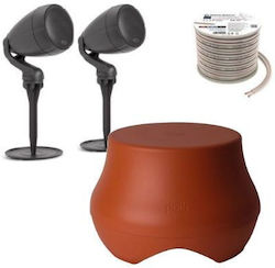 Polk Audio Installation Speaker Brown Sat-300 Plus Sub-100-TER