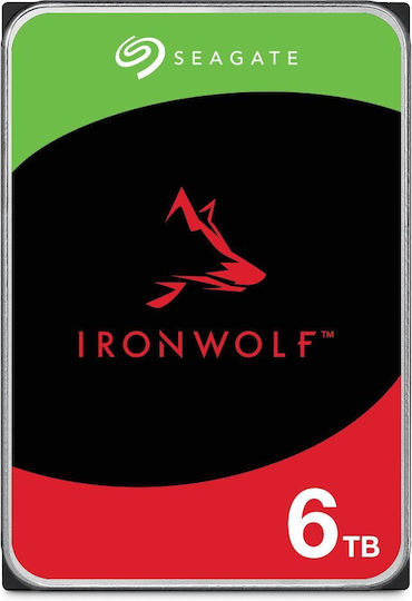 Seagate 6TB HDD Festplatte 3.5" SATA III 7200 Umdrehungen pro Minute für NAS