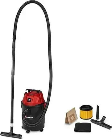Einhell Tc-vc 2045 Nass-Trocken Staubsauger 1200W mit Kunststoffbehälter 20lt