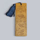 Wooden Bookmark with Foliage Designs