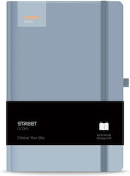 Street Notebook B5 48 Sheets Ruled Blue Street Notebook B5 48 Sheets Ruled Blue