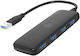 HP 4-Port USB 3.0 Hub with USB-A Connection