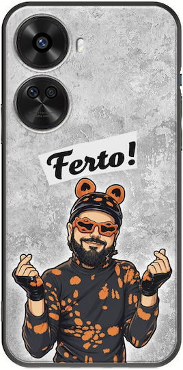 Θήκη Iconic Music Collection – Ferto Huawei Nova 12 Se Black Tpu Μαύρη Σιλικόνη