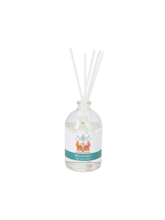 Home Fragrance Sticks 80ml Lime Basil Crush Mrshome Mrshome Df-0009003