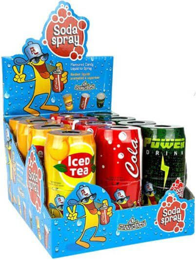 Soda Spray Liquid Caramel 12 Pieces x60ml