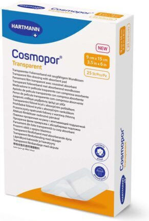 Hartmann Cosmopor Прозрачни Самозалепващи Лепенки 25 Броя