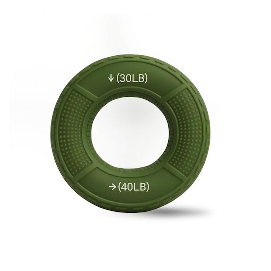Uncle George Power Gripper Ring for Fingers and Hands Green with Resistance up to 18kg