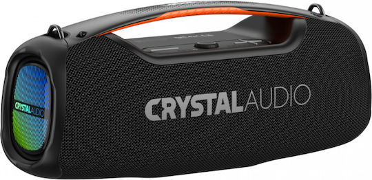 Crystal Audio Groove 100 ΒΤ Ηχείο Bluetooth 100W με Διάρκεια Μπαταρίας έως 8 ώρες Μαύρο