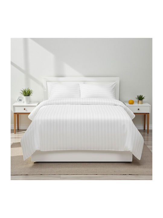 Olia Home Σεντόνι Μονό 170x240εκ. Off White