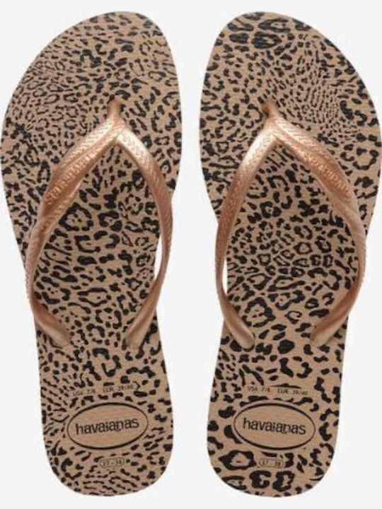 Havaianas Fantasy Flip Flops Brown