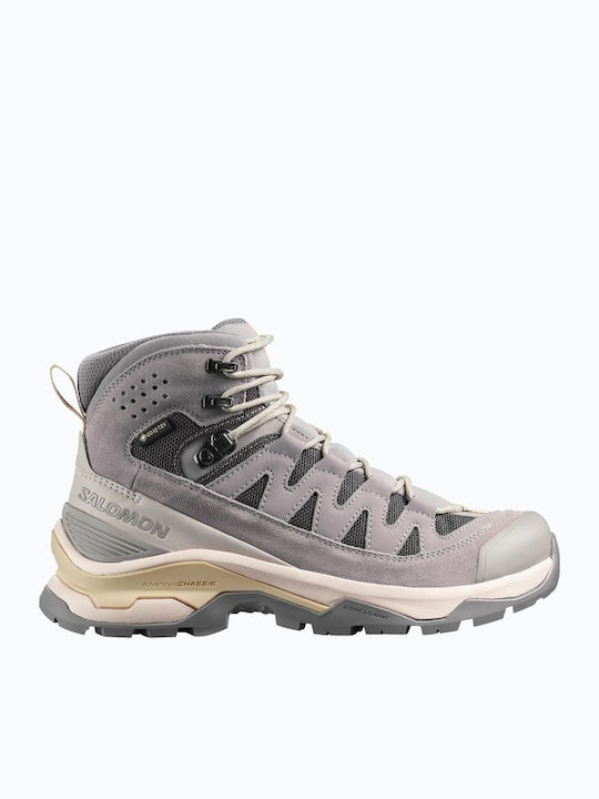 Salomon Women's Hiking Boots Waterproof with Gore-Tex Membrane Gull - Paloma - Bog