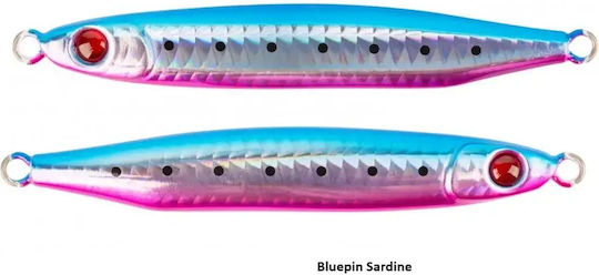 Mustad Jig Artificial Bait Speed Slider Fluorescent 80gr Bluepin Sardine