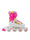 Athlopaidia Inline Adjustable Rollers Fuchsia Kids