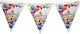 Girlanden Flaggen Happy Birthday Ballons 3m
