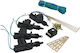 Kit Motor Central Închidere Centralizată Auto 12v 4 Actuatori Unitate De Control Accesorii De Instalare