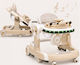 ForAll Baby Walker with Music for 6+ Months Beige