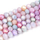 Swarovski Style Crystal Beads Pastel Pink Iridescent 4mm 105pcs