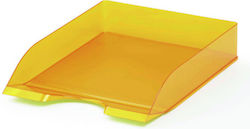 Durable Durchsichtiger Orangener Ablagekorb 999109802
