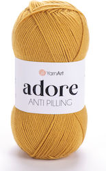 Adore Yarnart 334 Orange Knitting Yarn Anti Pil...
