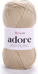 Adore Yarnart 336 Dark Beige Knitting Yarn Anti...