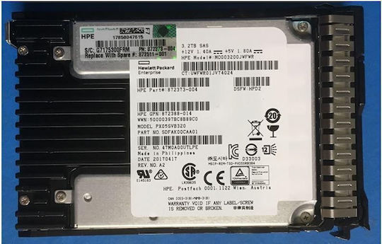 HP SSD 3.2TB Type 2.5'' 872511-001