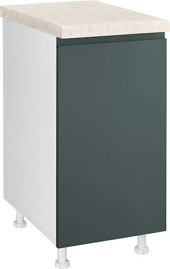 D40 K Floor Kitchen Cabinet Green 40x60x85cm