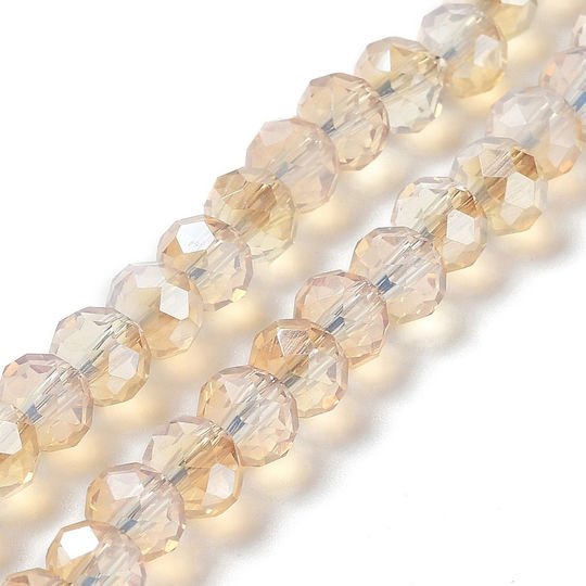 Swarovski Perlen Meliert Transparent Irisierend 6mm 85 Stück