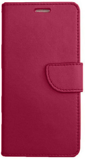 Husă Book Din Silicon Burgundy Redmi Note 15 Pro 4G
