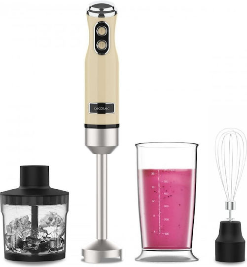 Cecotec Power Blender de Mână cu Tijă din Inox 1200W Gri