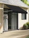 vidaXL Black Terrace Tent x
