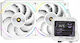V240 LCD AIO CPU Liquid Cooling with 2 120mm Fans White