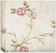 Jardin Binding Album Box 24×24 Cm 40 Pages White Cardboard Rice Paper Album Jardin Pink 24x24