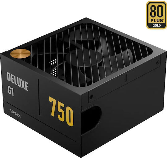 APNX DELUXE G1 750 750W Sursă de Alimentare Neagră