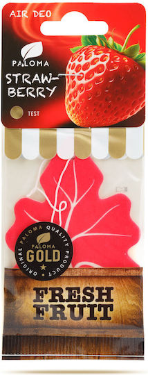 Paloma Gold Fresh Fruit Dezodorant Auto Căpșună Parfum Fructat Căpșună
