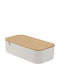 MRShome Jewellery Box with Mirror White 26x13x7cm