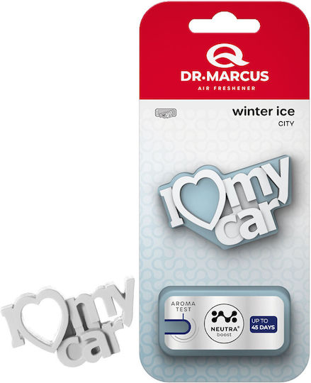 Dezodorant Auto Dr Marcus City I Love My Car Gheață De Iarnă