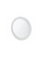 Bega Plast Round Bathroom Mirror Made of Plastic 45x45cm White