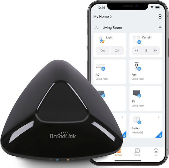 Broadlink RM MAX Hub Inteligent Wi-Fi / Bluetooth / IR / RF Compatibil cu Google Home Alexa & IFTTT