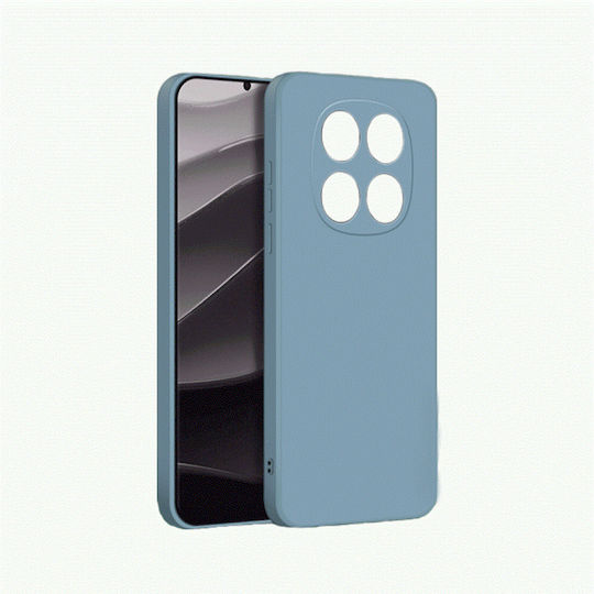 Back Cover Σιλικόνης Γαλάζιο (Redmi Note 15 Pro 4G)