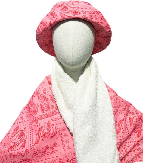 Two In A Castle Fuchsia Beach Towel