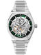 Pierre Lannier Men's Watch Automatic With Silver Metal Bracelet