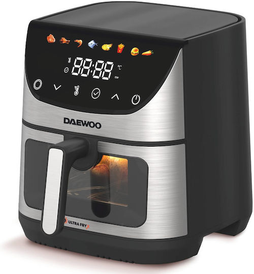 Daewoo Air Fryer cu Wi-Fi 6.5l Gri DAF1600IX