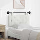 vidaXL Leather Bed Headboard Cushion White 100x...