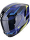 Scorpion EXO-391 Aaxo Black/Blue Motorcycle Helmet Full Face ECE 22.06