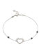 Loisir Women's Bracelet with Heart Design in Silver